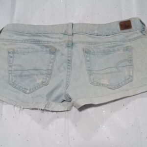 American Eagle Outfitters Light Blue Denim Cutoff Shorts